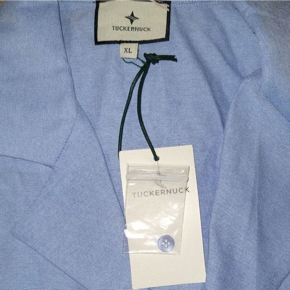 Tuckernuck Oxford Blue Sleeveless Royal Shirt Dress Medium, X-Large NWT New - Picture 9 of 9